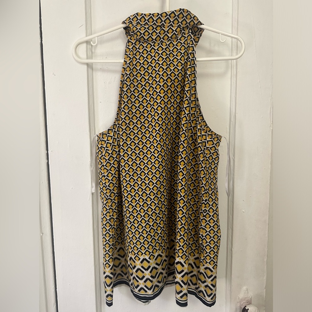 NWT Banana Republic Petites, Neck Tie Halter, Large